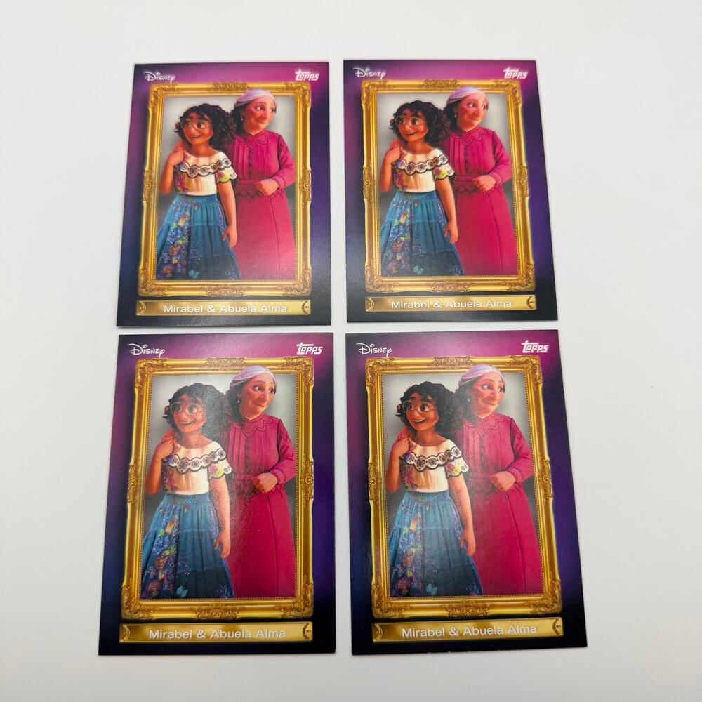 2026 Topps Disney Mirabel & Abuela Alma FF-1 Frame Friends Lot of 4